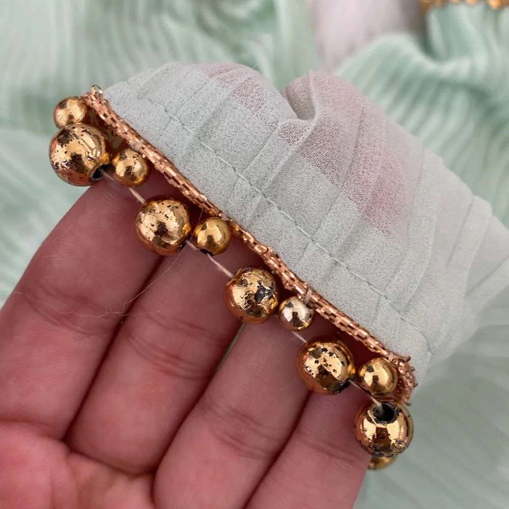 Mint Green Sharara - Picture 12 of 13